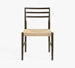 Open Box: Quincy Woven Dining Chair - Light Carbon
