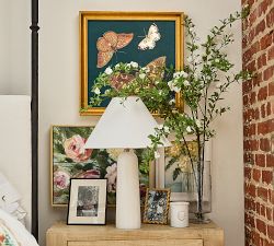 Sandy's Rose Garden Framed Canvas Print