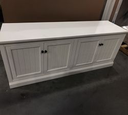 Open Box: Aubrey Storage Cabinet Console (72") - Dutch White