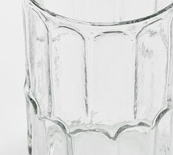 Bamboo Glass Hurricane Candle Holder