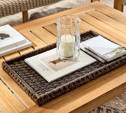 Bamboo Glass Hurricane Candle Holder