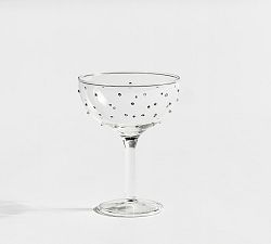 Confetti Celebration Coupes Glasses