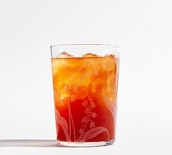 Monique Lhuillier Lily of the Valley Glass Tumblers - Set of 4