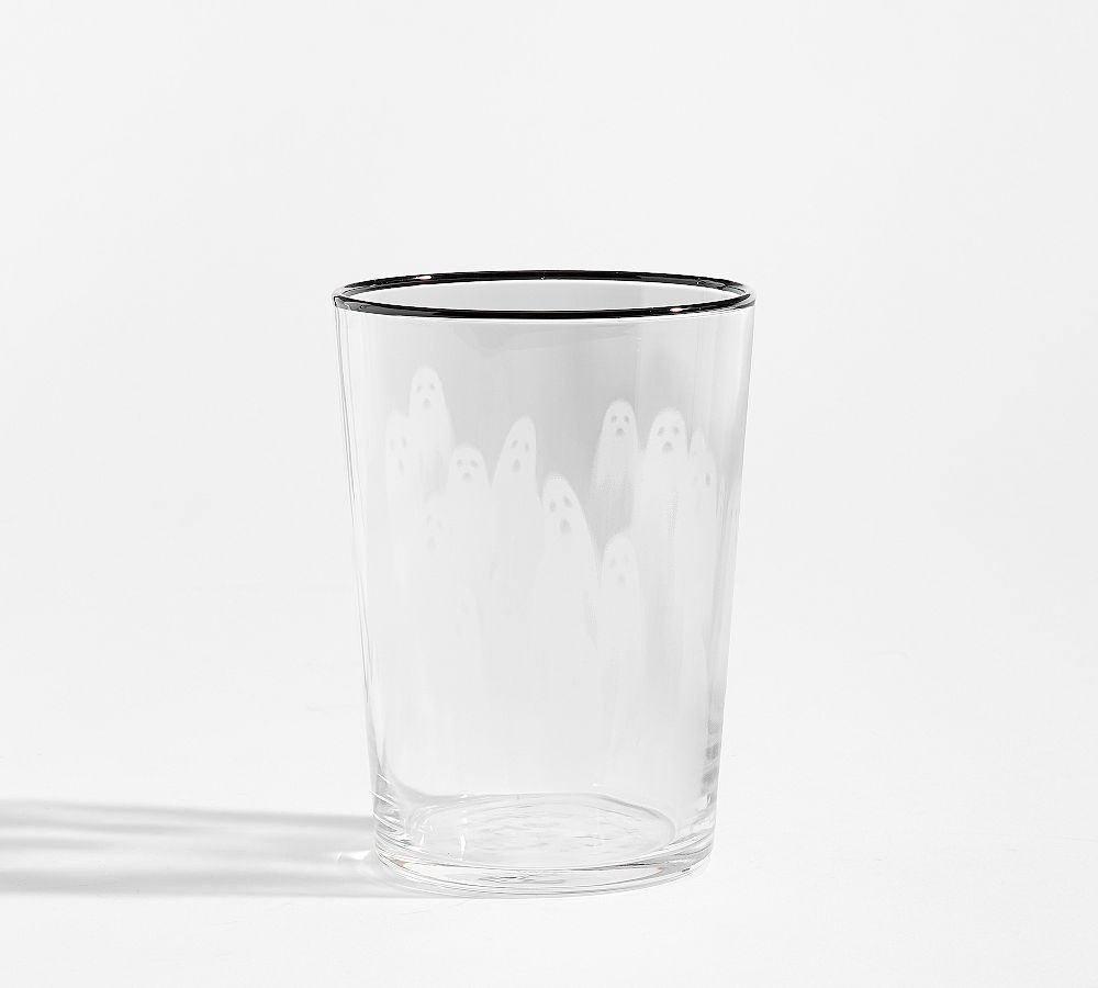 Etched Ghost Tumblers - Set of 4