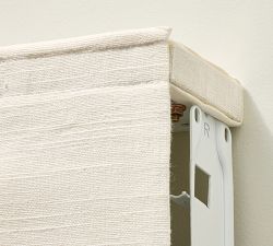 Custom Emery Linen Dual Roman Blackout Shade