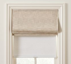 Custom Seaton Dual Roman Blackout Shade