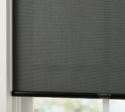 Custom Solar 1% Openness Cordless Roller Shade