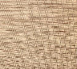 Custom Sutton Natural Roman Blackout Shade