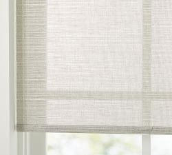 Custom Natural Cordless Roller Shade