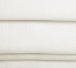 Custom Belgian Flax Linen Roman Light Filtering Shade