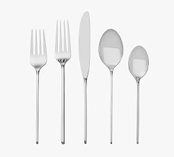 Twist Stainless Steel 20-Piece Flatware Set