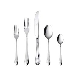 Diamante Italian Stainless Steel Flatware Set