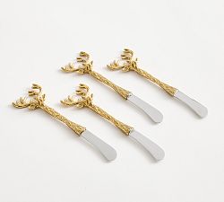 Stag Butter Knives - Set of 4