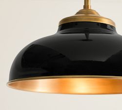 Kitt Metal Round Indoor/Outdoor Pendant (12")