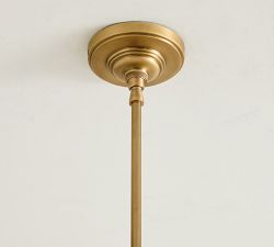 Kitt Metal Round Indoor/Outdoor Pendant (12")