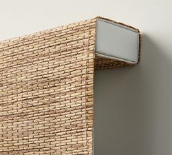 Custom Sutton Natural Roman Shade