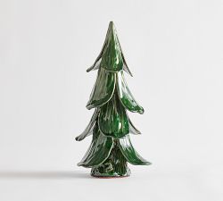 Ceramic Green Glossy Tree