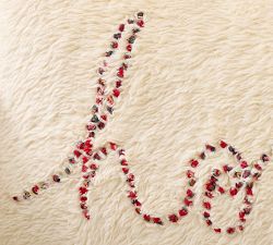 Home Plaid Back Knotted Lumbar Pillow