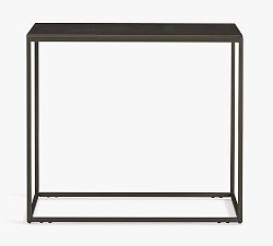 Open Box: Duke Rectangular Metal Side Table (28") - Bronze