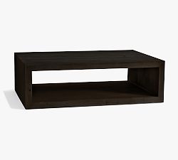 Open Box: Folsom Rectangular Grand Coffee Table, 60" - Charcoal