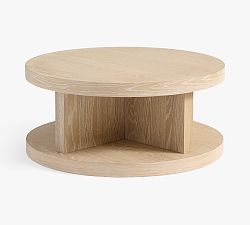 Open Box: Newport Round Coffee Table (36") - Mist