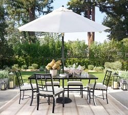 Seaside Striped Outdoor Performance Rug