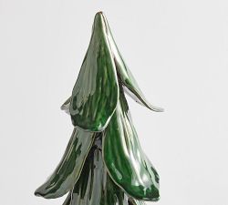 Ceramic Green Glossy Tree