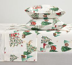 Santa in the Country Sheet Set