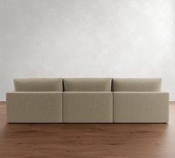 Westwood Slim Arm Deep Seat Modular Chaise Sectional (137")