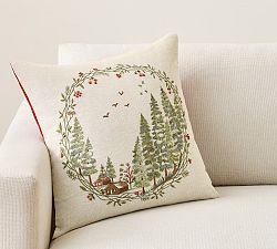 Winter Scene Pillow