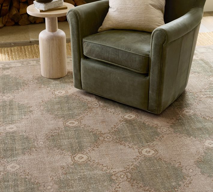 Montclair Hand-Knotted Wool Rug | Pottery Barn