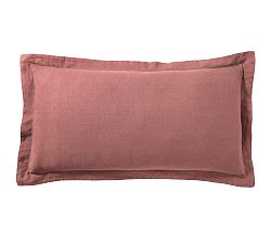 Open Box: Belgian Flax Linen Sham, King Set of 3 - Rosewood