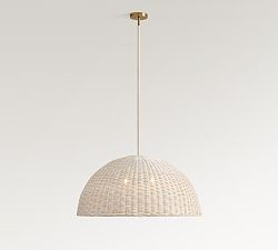 Marion Woven Dome Pendant (34")