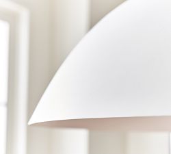 Open Box: Sloane Metal Dome Pendant (30")