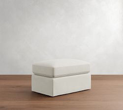 Westwood Slim Arm Slipcovered Ottoman