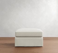 Westwood Slim Arm Slipcovered Ottoman