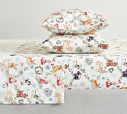 Christmas Dog Printed Sheet Set