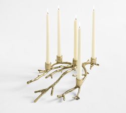 Gold Branch Candle Holder Centerpiece