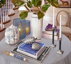 Brandon Maxwell Silver Pinyon Pinecone - Set of 2