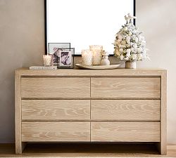 Newport 6-Drawer Wide Dresser (64")