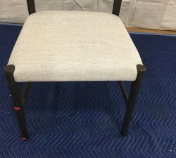 Open Box: Quincy Basketweave Dining Chair - Black