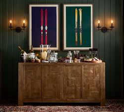 Reclaimed Parquet Buffet (68")