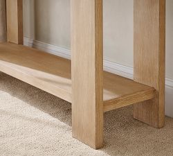 Travertine Console Table (54")