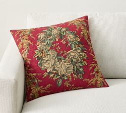 Greenport Wreath Pillow Cover