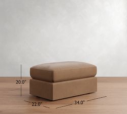 Westwood Leather Ottoman