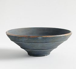 Open Box: Indigo Artisan Ceramic Bowl