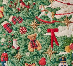 Deck the Halls Christmas Tree Reversible Quilt