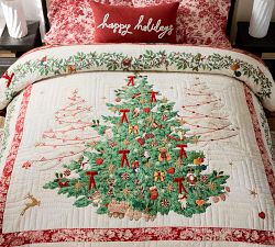 Deck the Halls Christmas Tree Reversible Quilt