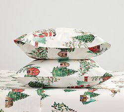 Santa in the Country Pillowcases  - Set of 2