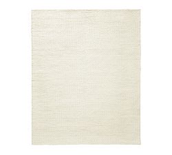 Open Box: Chunky Knit Sweater Handwoven Rug, 9' x 12' - Ivory